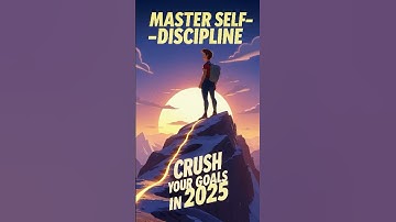 Stop Procrastinating! Master Self-Discipline in 2025 #selfdiscipline #overcomeprocrastination