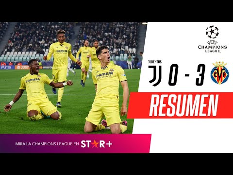 ¡EL SUBMARINO AMARILLO GOLEÓ EN TURÍN Y ELIMINÓ A LA JUVE! | Juventus 0-3 Villarreal | RESUMEN