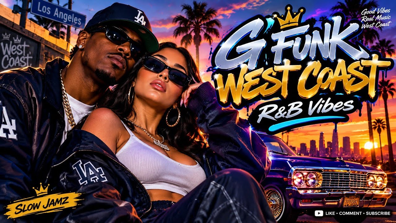 Best G-Funk Mix 🔥 90s West Coast Hip Hop for Cruising & Chilling