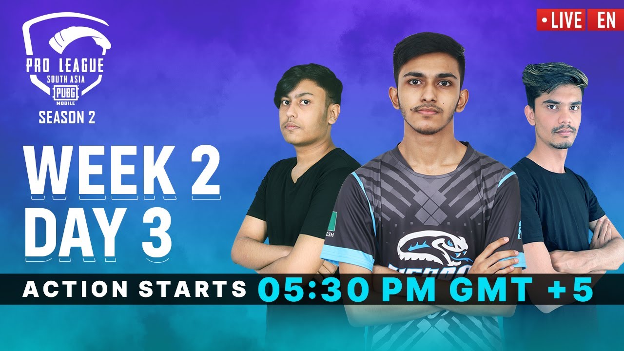 [EN] PMPL South Asia S2 | Week 2 Day 3 | PUBG MOBILE Pro League 2020