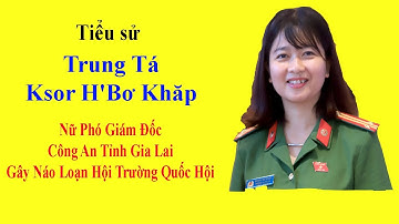 Tiểu Sử Trung Tá Ksor H