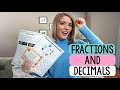 Fractions and Decimals Activities for Students-- Games, Strategies, Centers, and MORE!