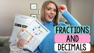 Fractions and Decimals Activities for Students-- Games, Strategies, Centers, and MORE! screenshot 4