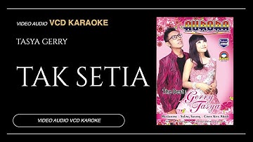 Tasya Rosmala Feat Gerry Mahesa - Tak Setia (Video & Audio versi VCD Karaoke)