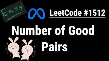 Number of Good Pairs - LeetCode #1512 | Python, JavaScript, Java, C++