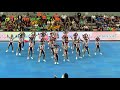 Nu pep squad  uaap cdc 2018 with cheermix front view
