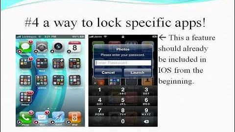 iOS 6 WishList (Part 1)