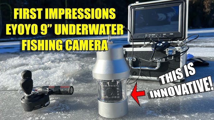 EYOYO Underwater fishing camera UNBOXING & FIELD TEST 