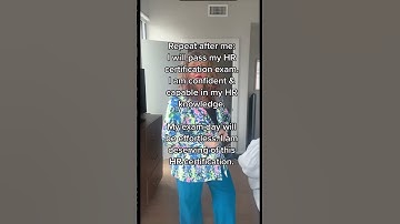 An #hrcertification affirmation for you for the #aphr #phr #sphr #shrmcp and #shrmscp exams.