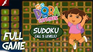 Dora The Explorer Sudoku Flash - Full Game Hd Walkthrough - No Commentary