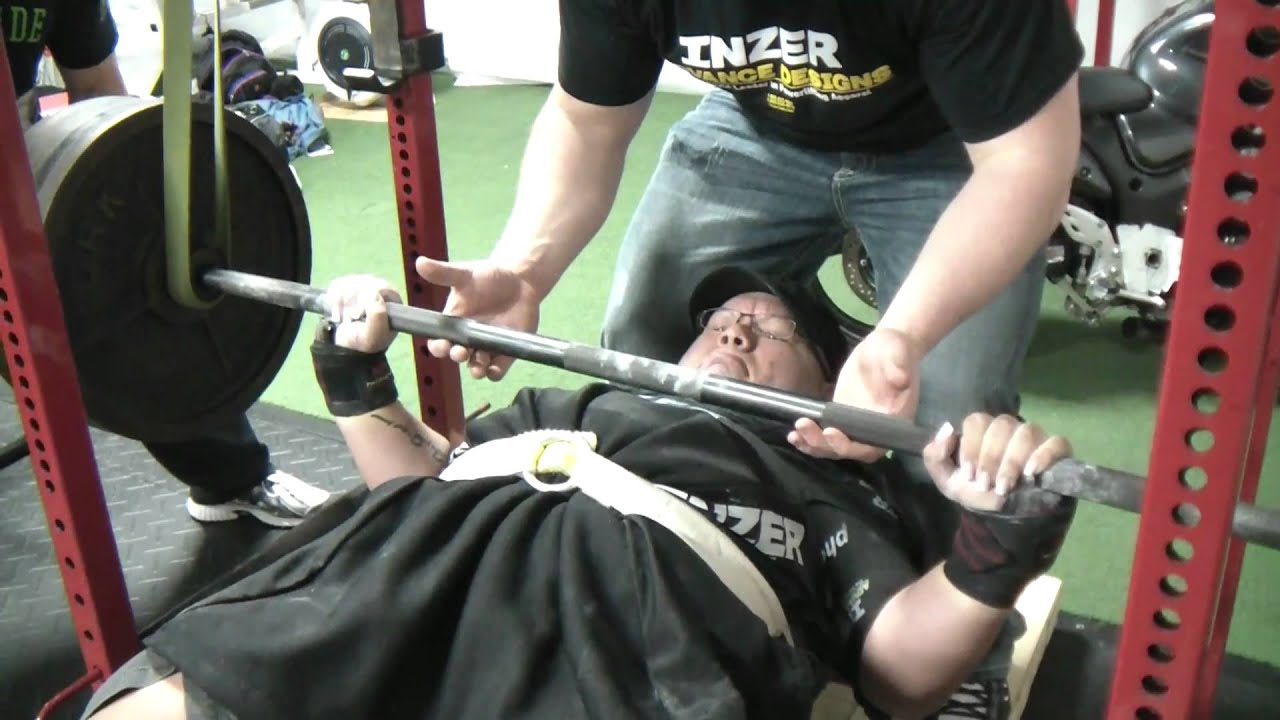 Dana's 515 reverse band bench @ PL Seminar - YouTube