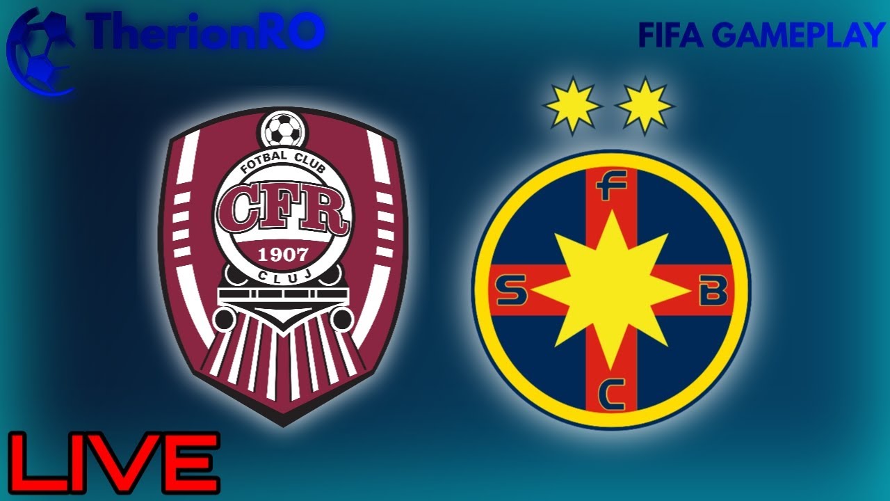 CFR Cluj FCSB | SUPER CUPA | LIVE FIFA GAMEPLAY - YouTube