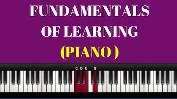 Learn Piano Online (Instructor - Emmanuel)