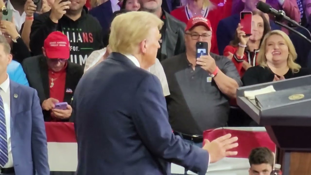 Trump Rally, Santander Arena, Reading, PA, October 9, 2024