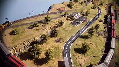 Caliente and Tehachapi loop on 2 hollow core doors