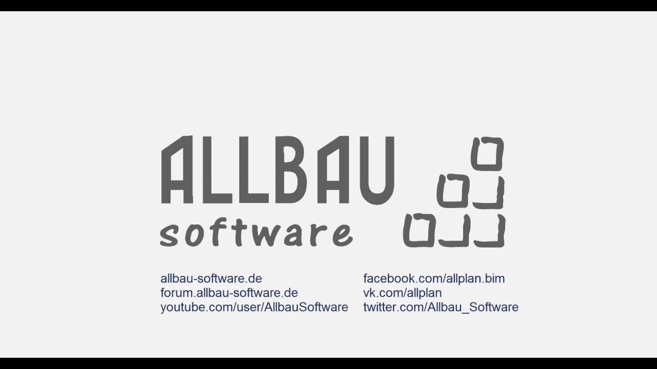 Видеоурок по пособию конструирование в Allplan 2018 Шаблон BIM КР Урок №1