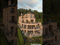 Insane Circular Tiny Mansion with Terrace Garden and Glass Walls