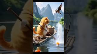 Fishing With Your Beloved Cat