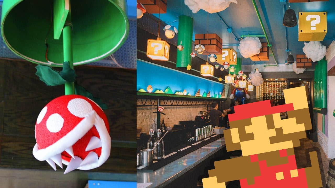 MARIO BAR in DC + Cherry Blossom Pub! YouTube