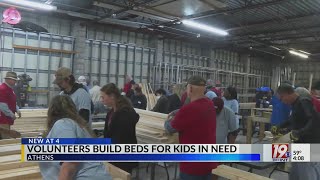 Volunteers Build 60 Beds for Children in Limestone County | Jan. 31, 2025 | News 19 at 4 p.m.
