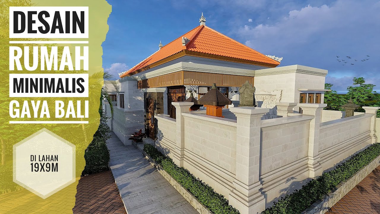 Desain Rumah Bali Minimalis Balinese House YouTube