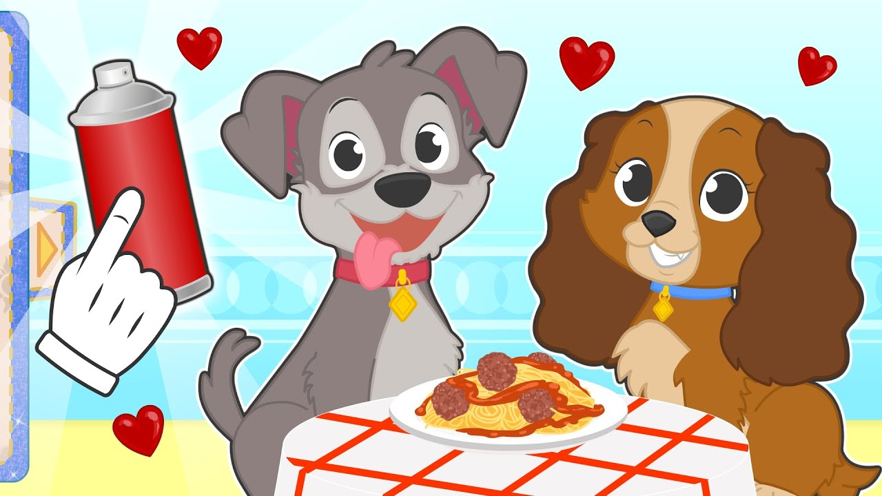 BABY PETS 💌 A Gatinha Kira e o Cachorrinho Max se Fantasiam de A Dama e o Vagabundo