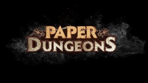 Paper Dungeons - Trailer NL