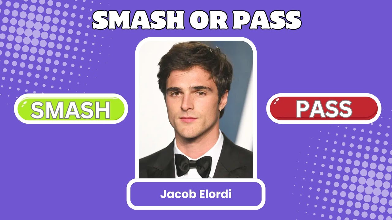 SMASH or PASS #2 || Male Celebrities Edition 2025