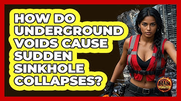 How Do Underground Voids Cause Sudden Sinkhole Collapses? - Man vs. Disaster
