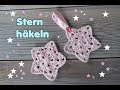 Stern häkeln als Geschenkanhänger - super einfach