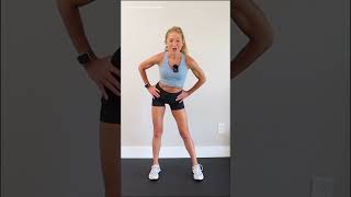 Standing Hip Stretches for Tight Hips (GET RID OF HIP PAIN FOR GOOD!)  #carolinejordan #shorts #hips