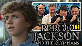 First time watching Percy Jackson and the Olympians reaction 1x1