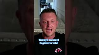 Tommy’s on board!