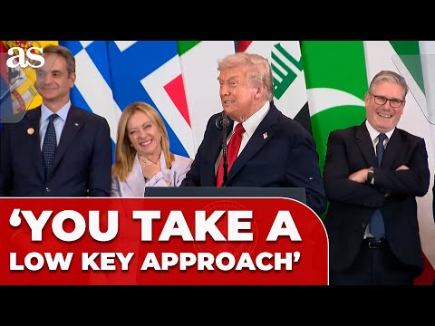 Video TRUMP jokes about MACRON at GAZA SUMMIT, leaving MELONI and STARMER in HYSTERICS