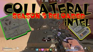 COLLATERAL SEASON 5 RELOADED INTEL OUTBREAK COLD WAR ZOMBIES SEASON 5 RELOADED COLLATERAL INTEL