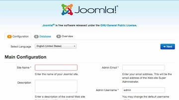 Joomla 3.0 Installer Overview