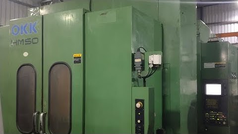 used OKK HMC machine|500/500 pallet Hmc machine||cnc machine|Machineing centre|FANUC|#shorts