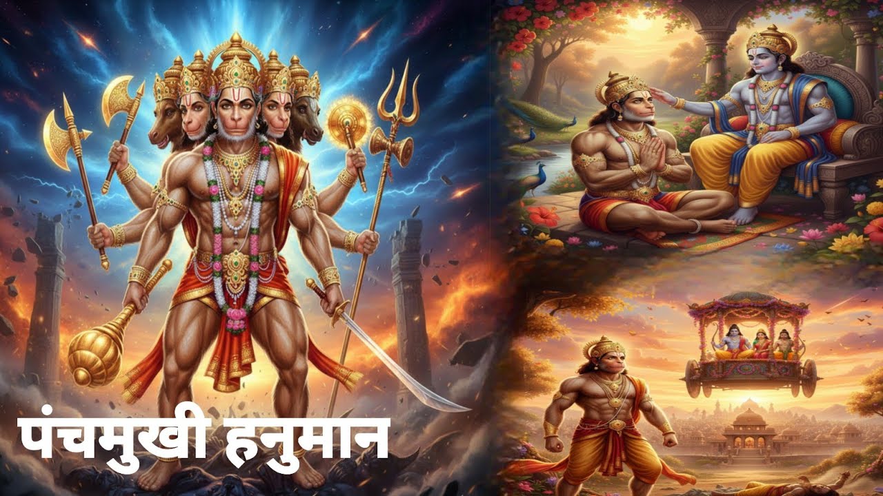 “The Miraculous Power of Panchmukhi Hanuman | The Untold Story, Symbolism & Secret Benefits”