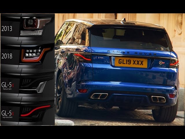 Glohh GL-5i Taillights for the Range Rover Sport - YouTube