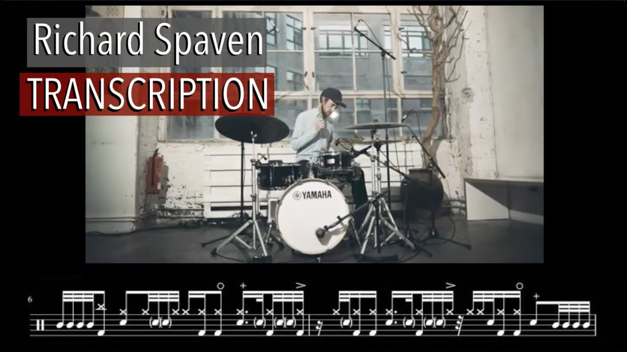 Richard Spaven Yamaha Stage Custom Hip Kit Transcription YouTube