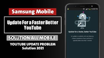 YouTube Update Problem | Update For Faster Better Youtube | Youtube Update Problem Solution 2021