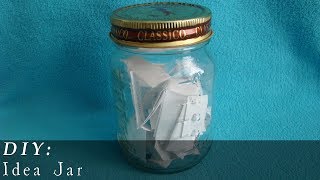 Do It Yourself  |  Idea Jar