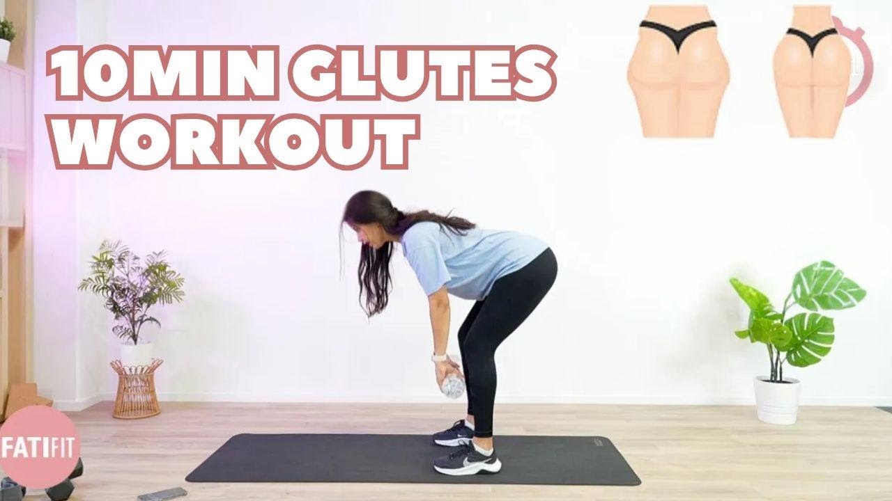 10-Minute At-Home Glutes Workout to Lift & Tone Fast - YouTube