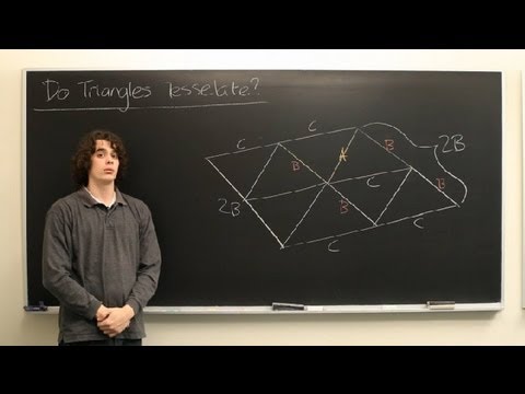 Vidéo: Que signifie le mot Tessellate en maths ?