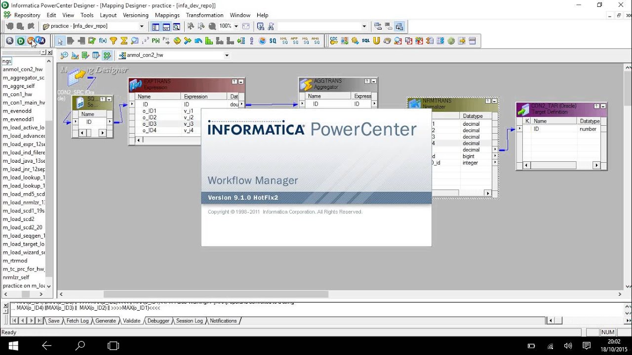 Informatica concatenation tutorial 2 - YouTube