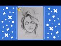 Face drawing  girl drawing  quick drawing  piccassia