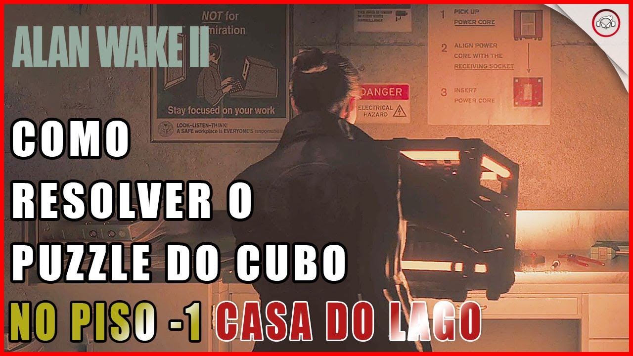 Miniatura do vídeo Alan Wake 2 DLC, Onde por o cubo e botar a energia para funcionar na Casa do Lago, piso -1