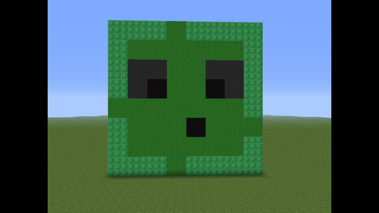 how to draw slime & minecraft - YouTube