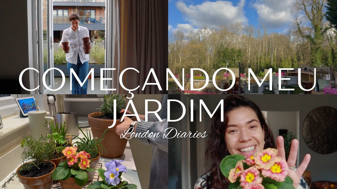 vlog / um dia muito especial & meu jardim na varanda | ep.37