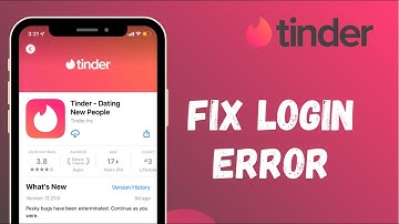 How To Fix Login Error in Tinder l Sign In Problem Tinder Dating App